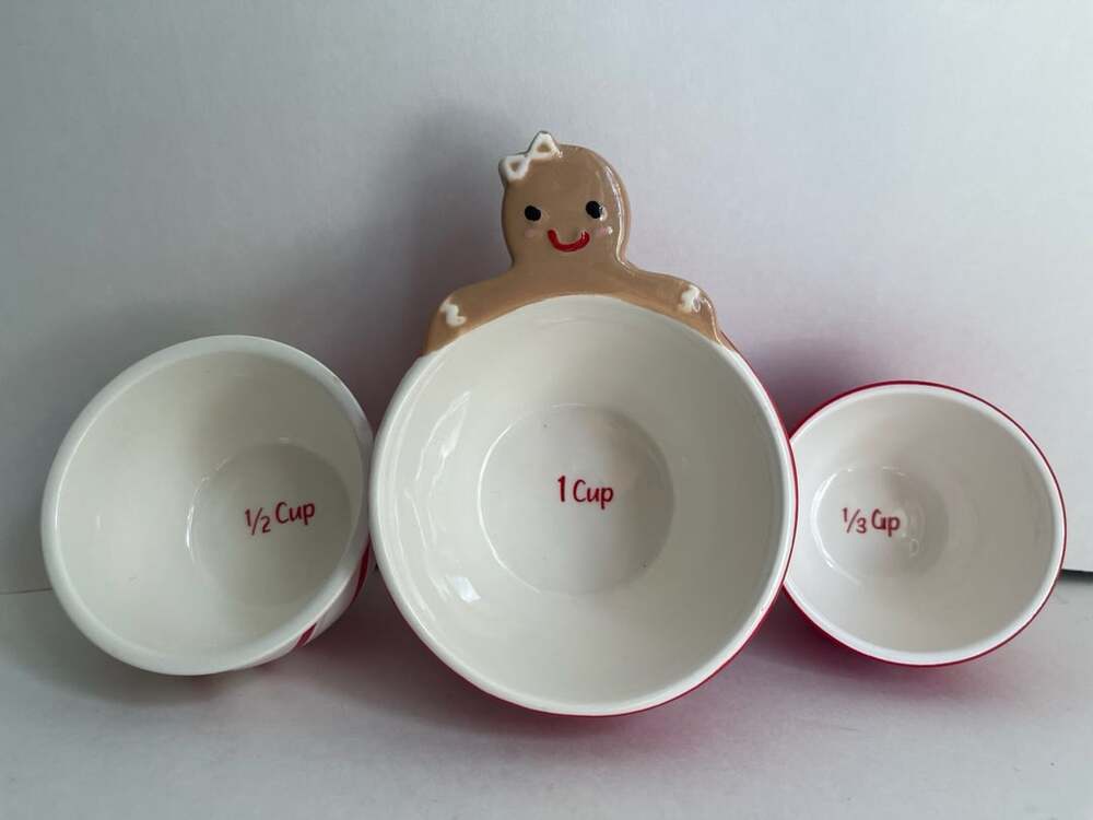 St. Nicholas Square Gingerbread Measuring Cups 1 Cup